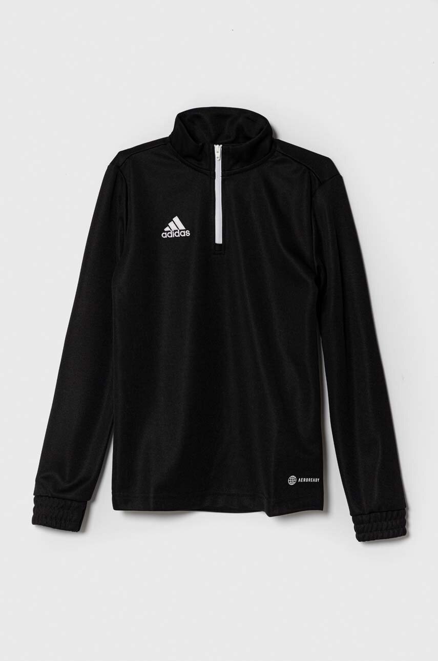 Otroški pulover adidas Performance ENT22 TR TOPY črna barva