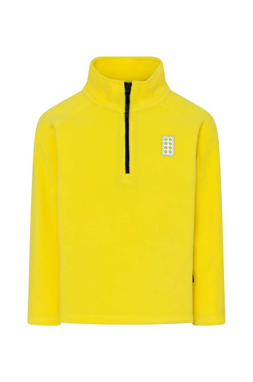 Otroški pulover Lego rumena barva