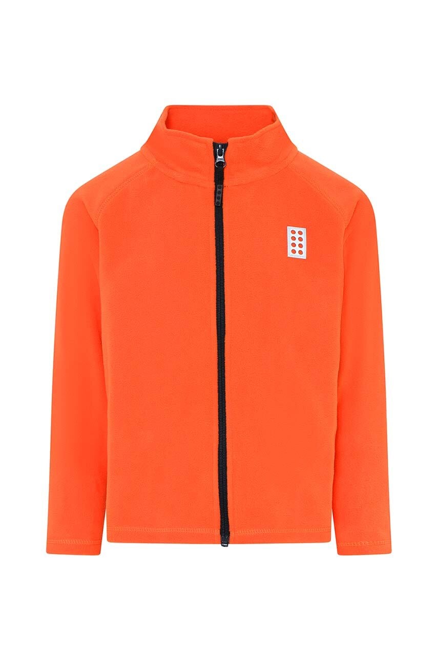 Dječja dukserica Lego boja: narančasta, bez uzorka