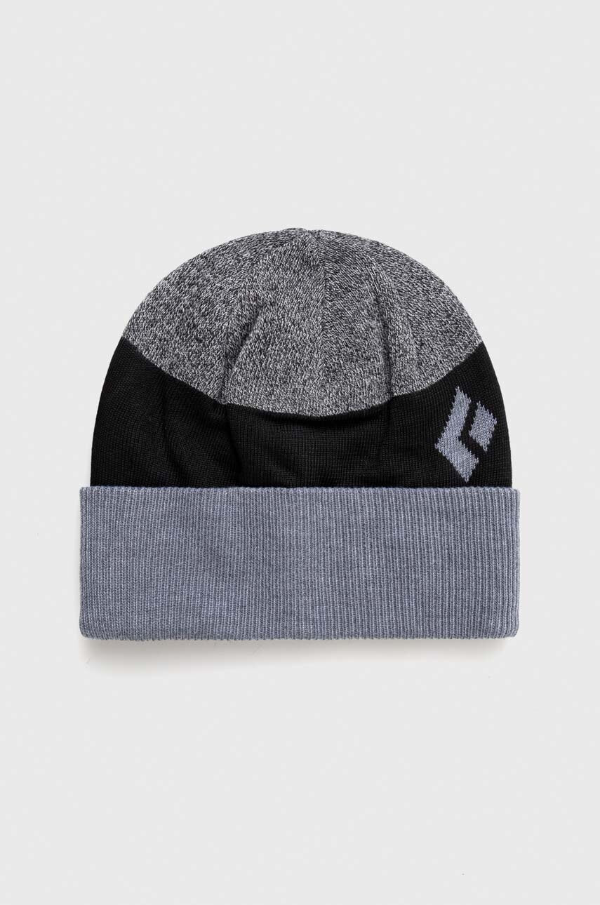 Kapa Black Diamond boja: crna, od tanke pletenine