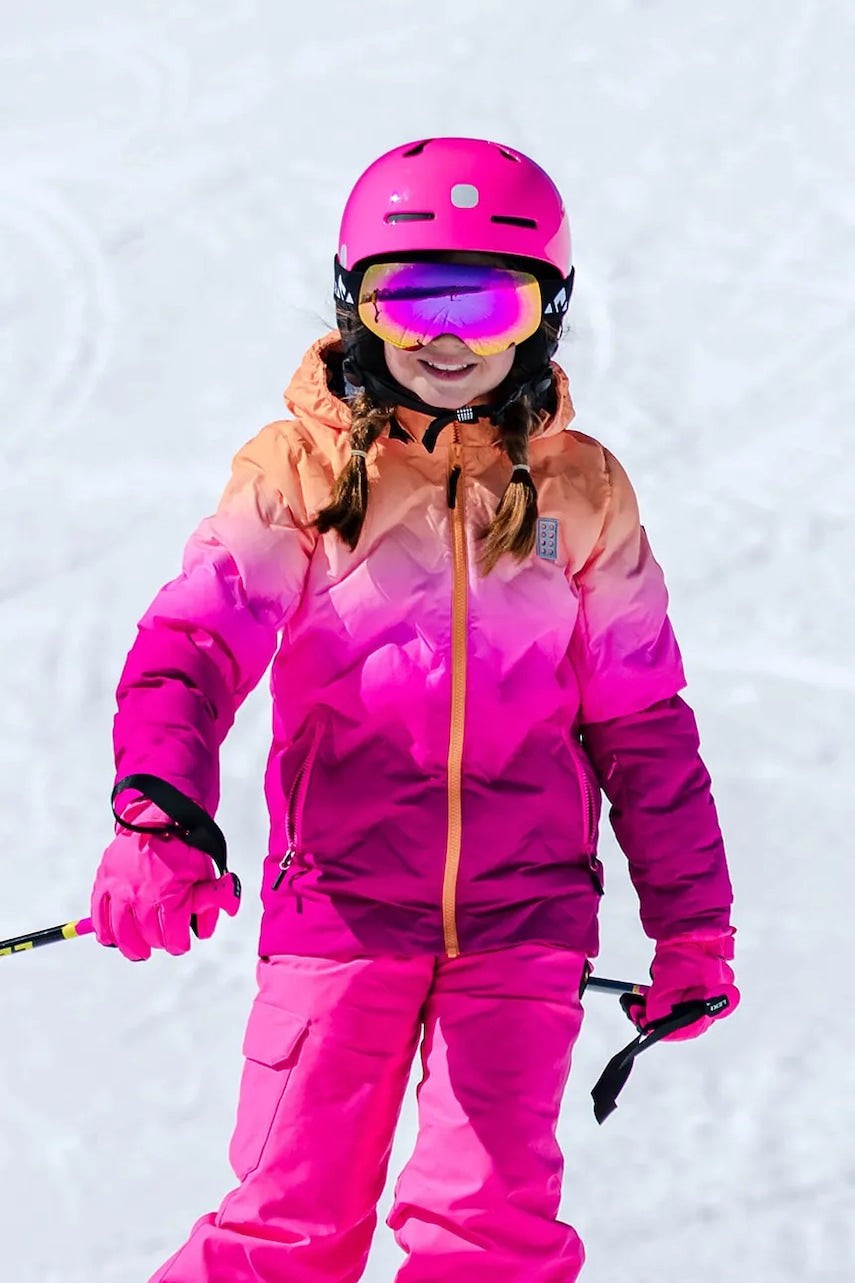 Otroška smučarska jakna Lego bela barva, 11010598