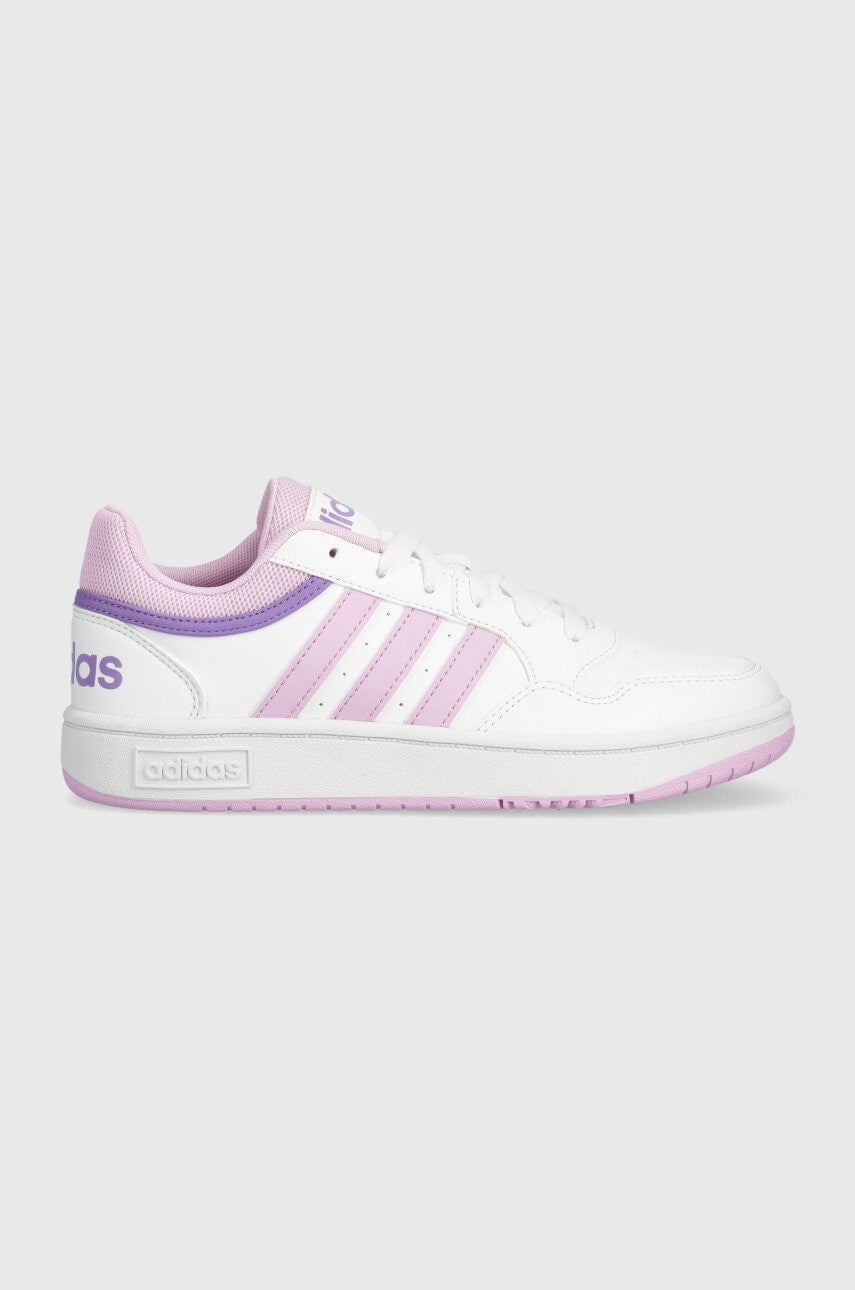 Otroške superge adidas Originals HOOPS 3.0 K bela barva