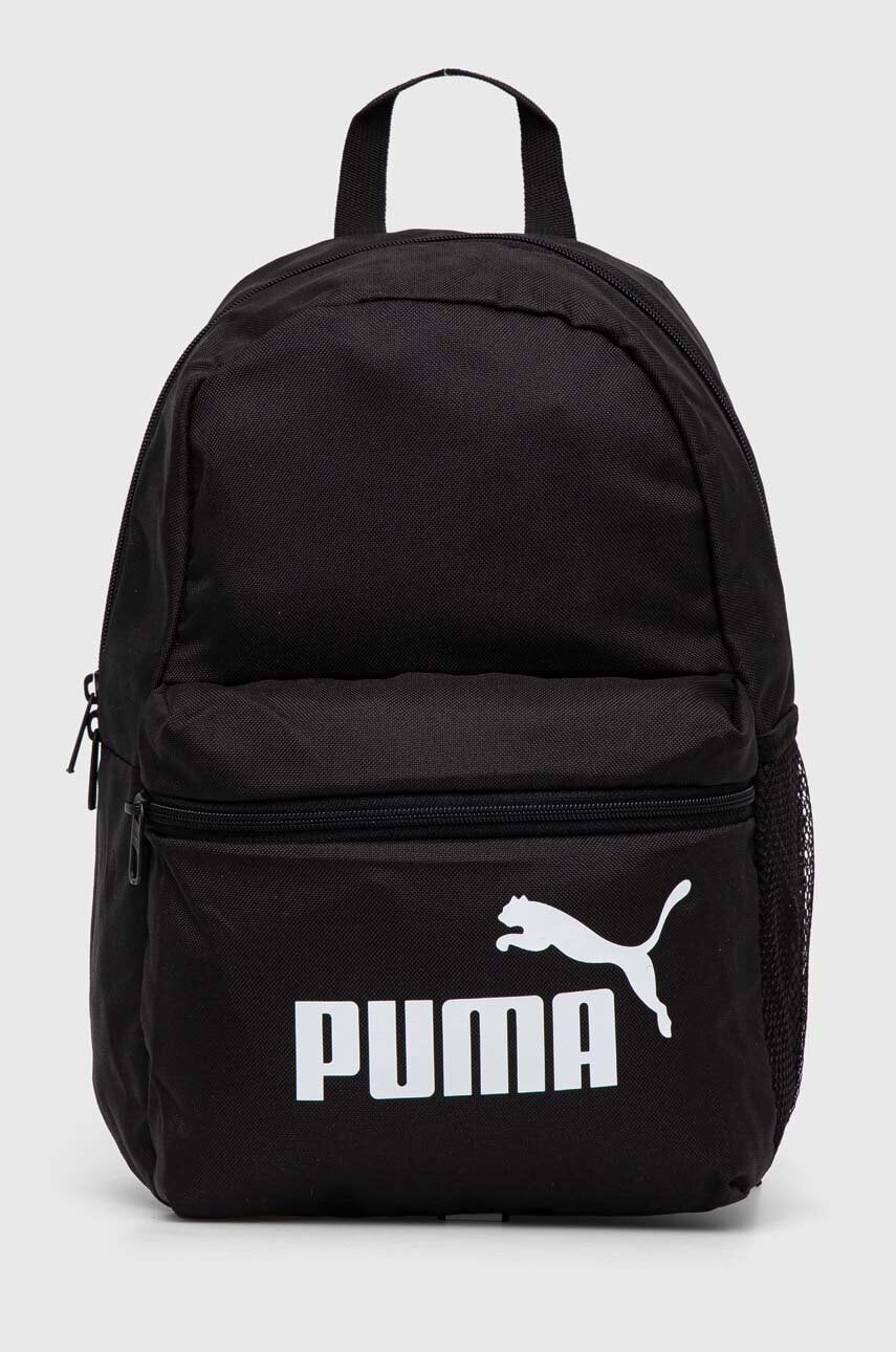 Dječji ruksak Puma Phase Small Backpack boja: crna, mali, s tiskom