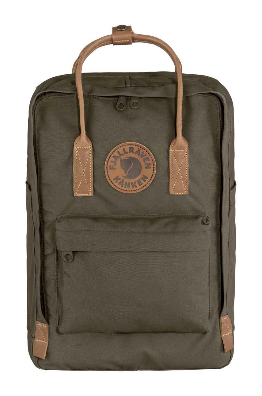Nahrbtnik Fjallraven F23803.633 Kanken no. 2 Laptop 15 zelena barva