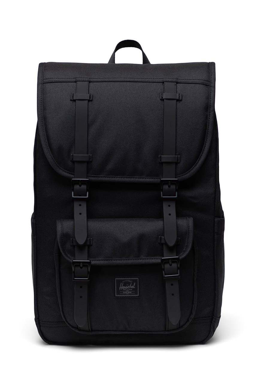 Nahrbtnik Herschel 11391-05881-O Little America Mid Backpack črna barva