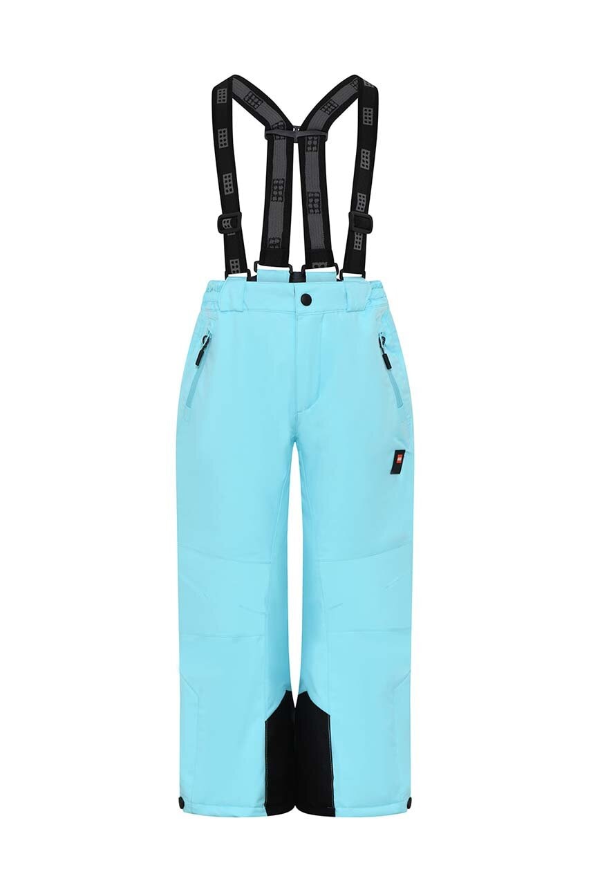Dječje skijaške hlače Lego boja: tirkizna