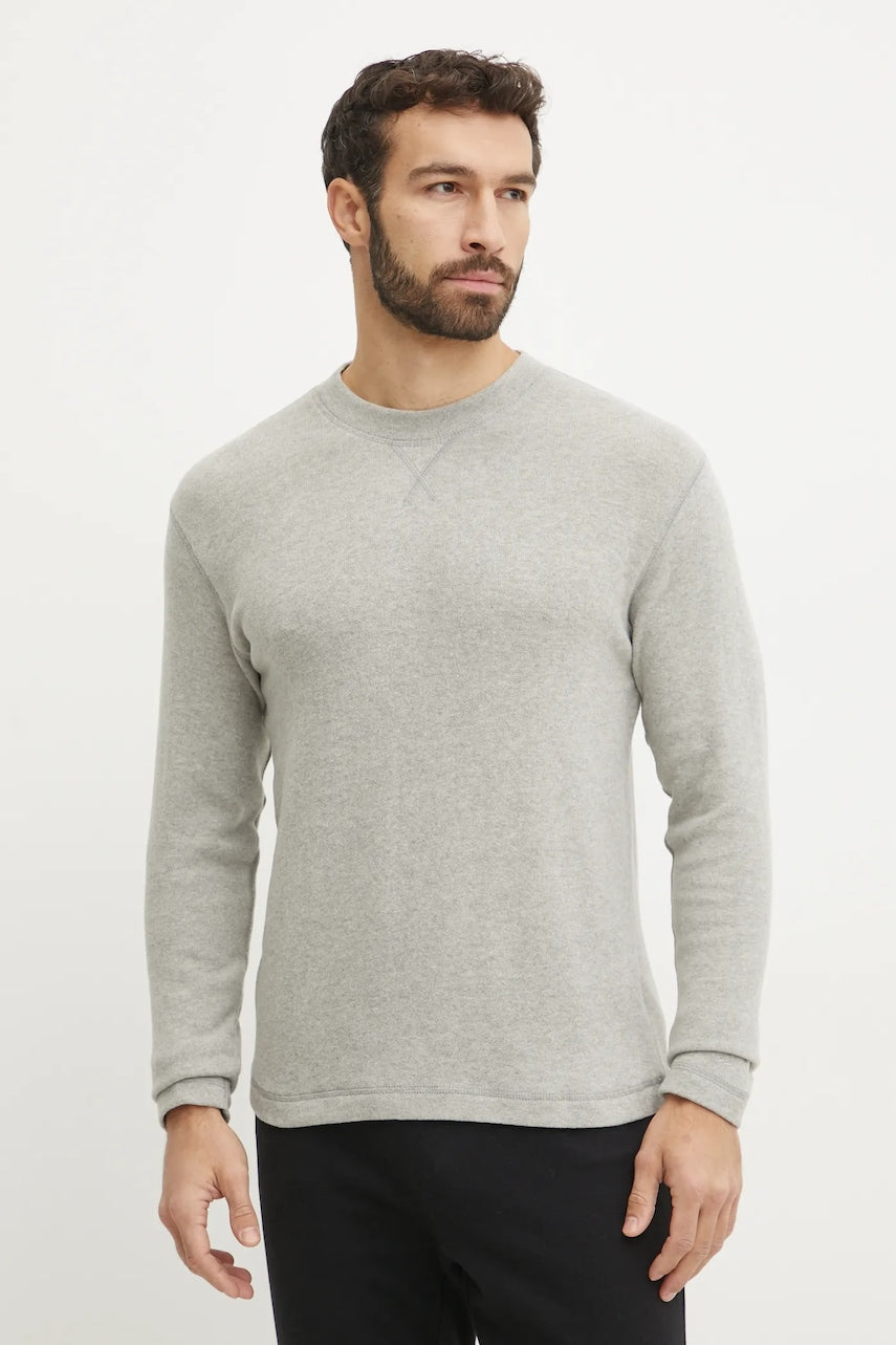 Pulover za spanje United Colors of Benetton moški, siva barva, 3Q414M01T