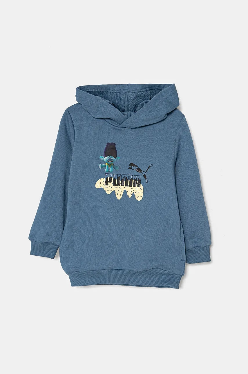 Otroški pulover Puma X TROLLS Hoodie TR s kapuco, 627378