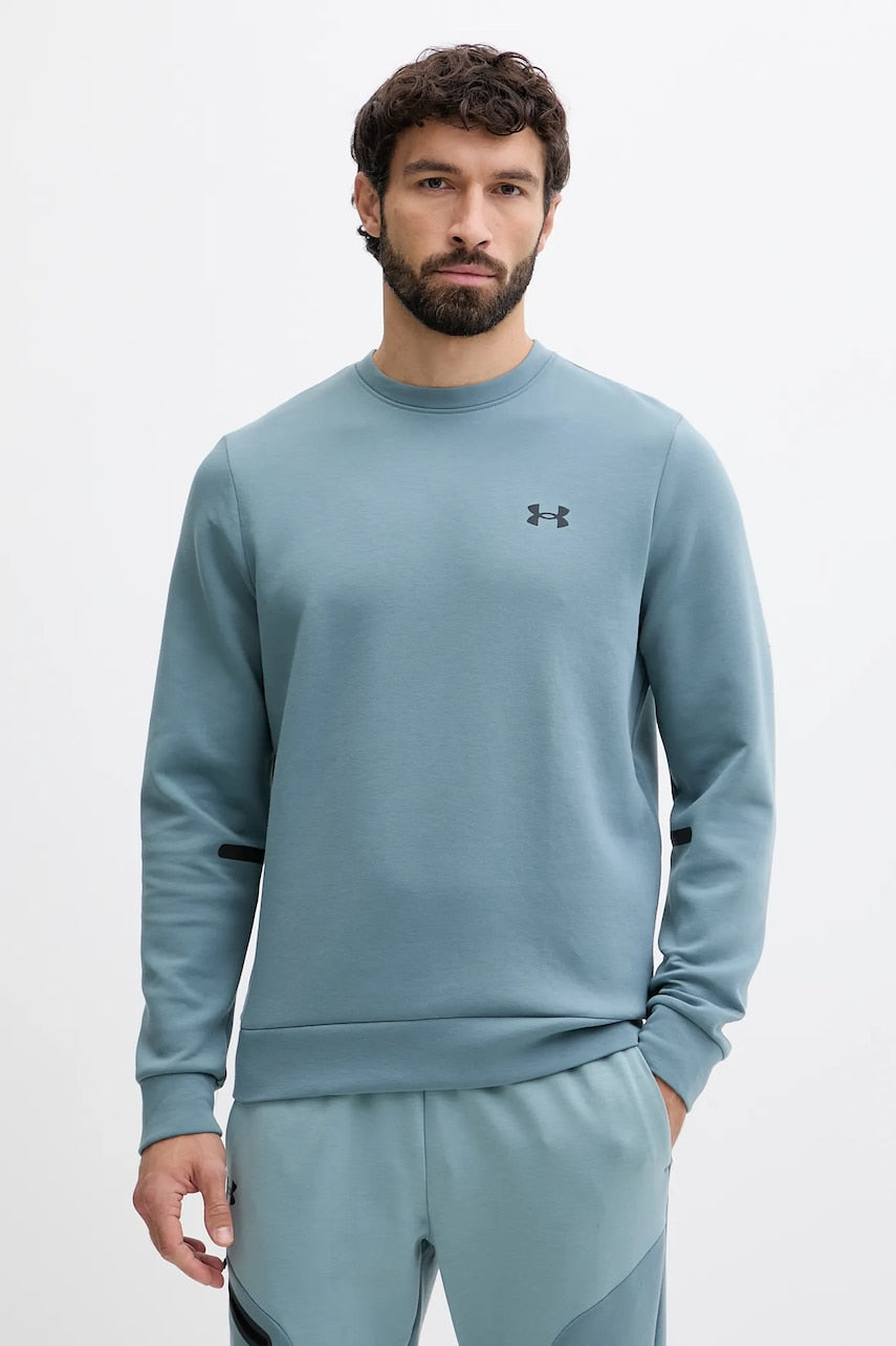 Dukserica Under Armour Unstoppable Fleece Crew boja: crna, 1389351