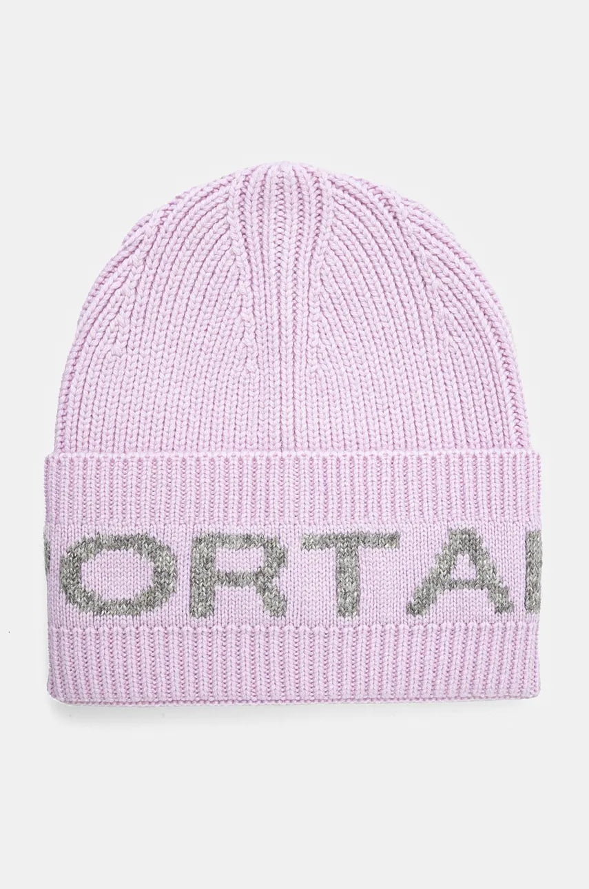 Vunena kapa Sportalm boja: ljubičasta, od tanke pletenine, vunena, 1819809716