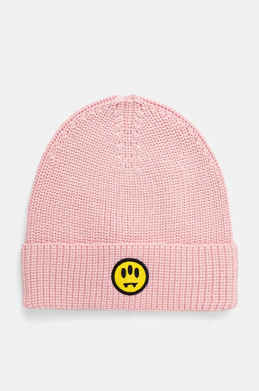 Vunena kapa Barrow boja: ružičasta, od tanke pletenine, vunena, F4BWUAHT025