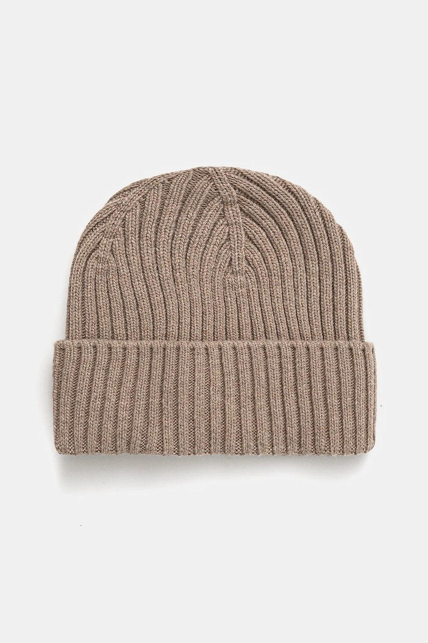 Kapa s dodatkom vune Sisley boja: bež, od tanke pletenine, 132HSA00B