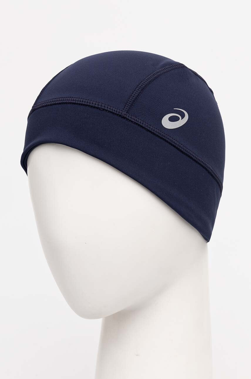 Kapa Asics boja: tamno plava, od tanke pletenine, 3013A900