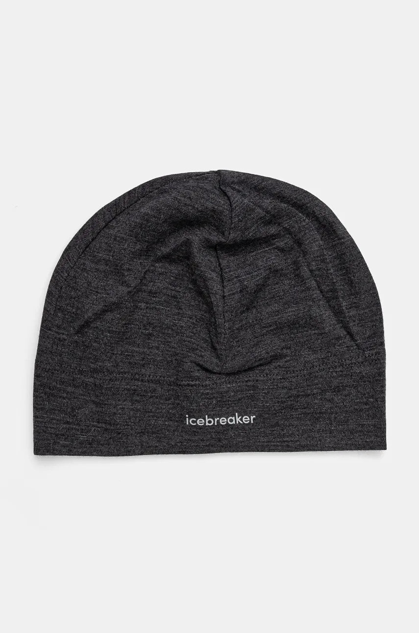 Kapa Icebreaker Merino 200 Oasis boja: siva, od tanke pletenine, vunena, IB0A56SH0111