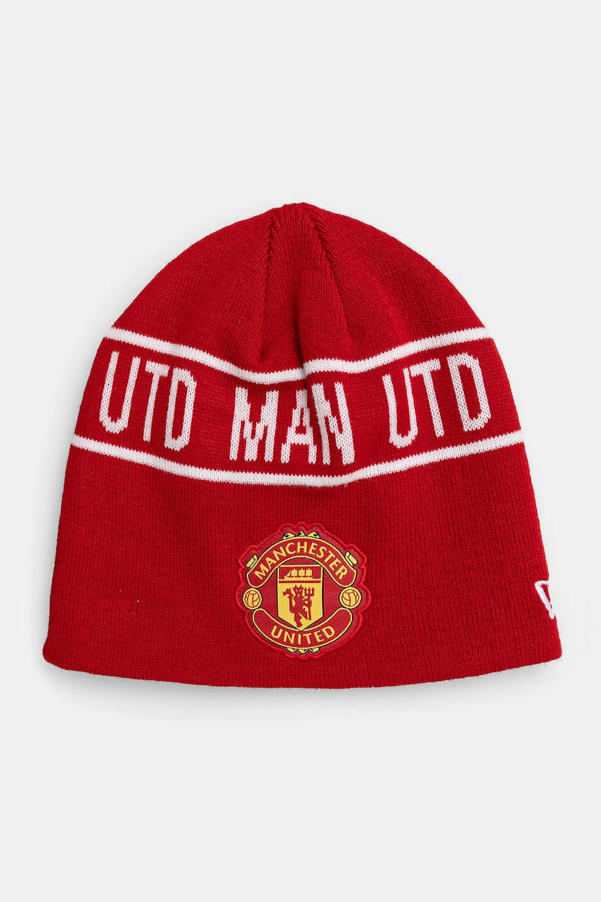 Kapa New Era boja: crvena, od tanke pletenine, 60363661