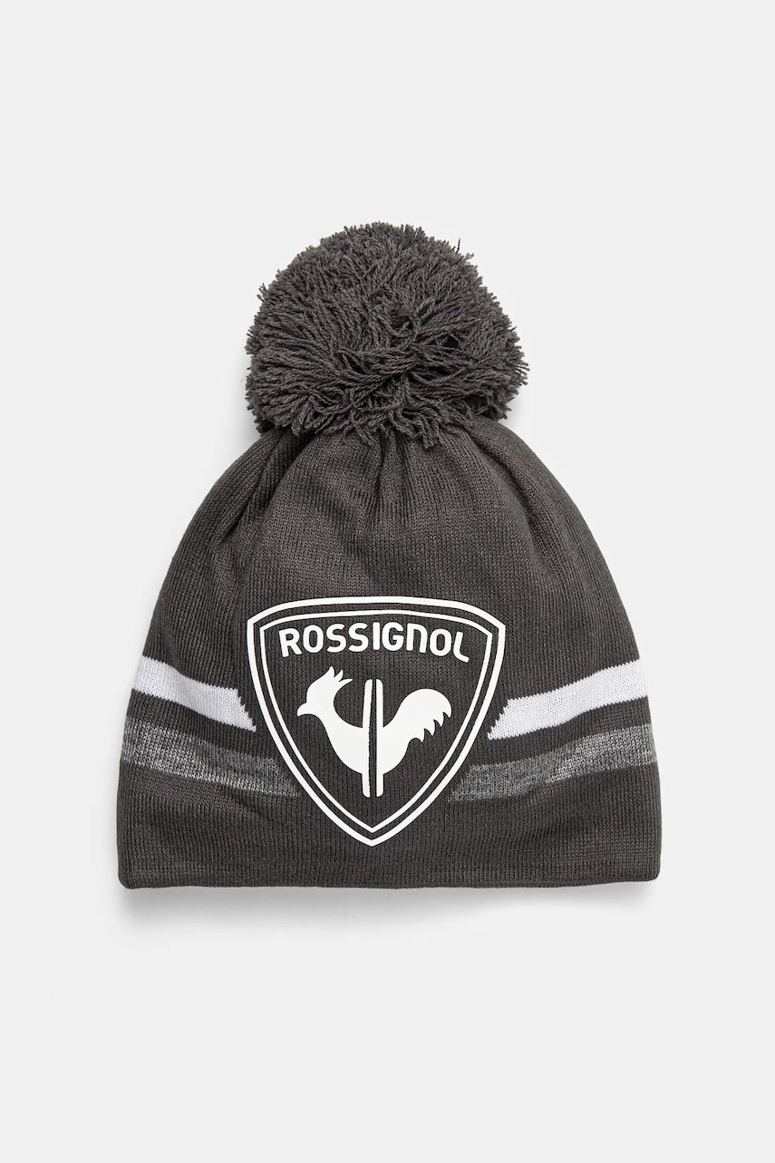 Dječja kapa Rossignol ROOSTER boja: siva, od tanke pletenine, RLNYH03
