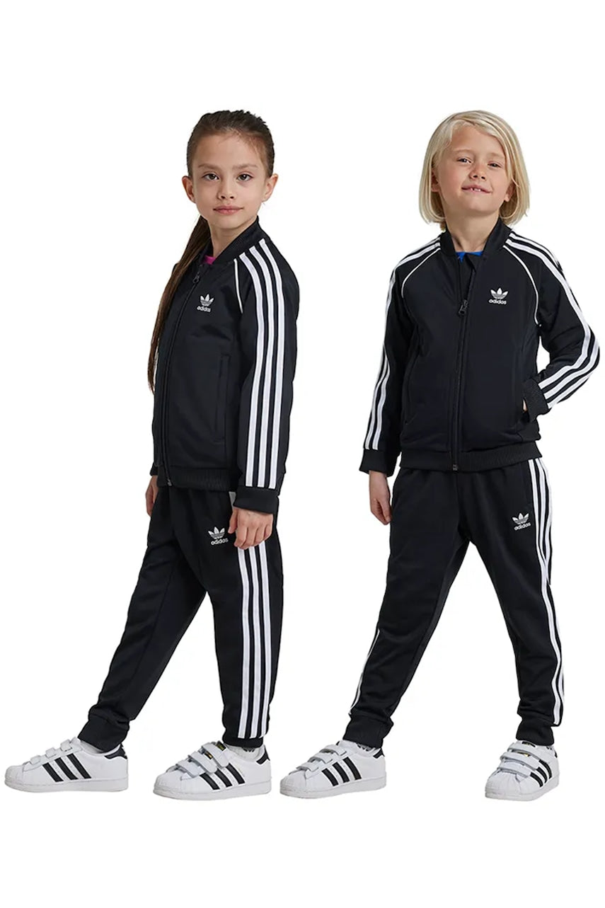 Trenirka adidas Originals SST TRACKSUIT črna barva, IX7624