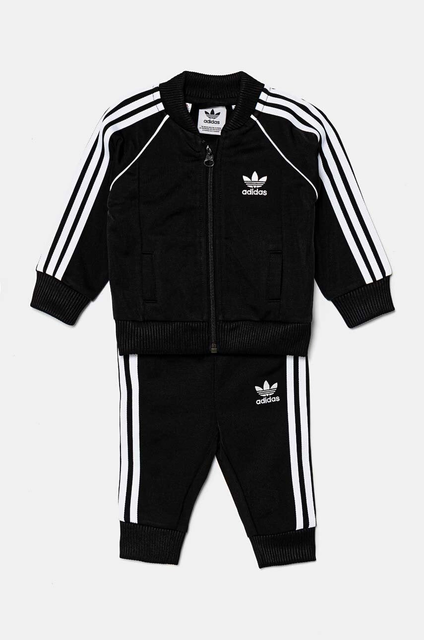 Trenirka za bebe adidas Originals SST TRACKSUIT boja: crna, IX7622