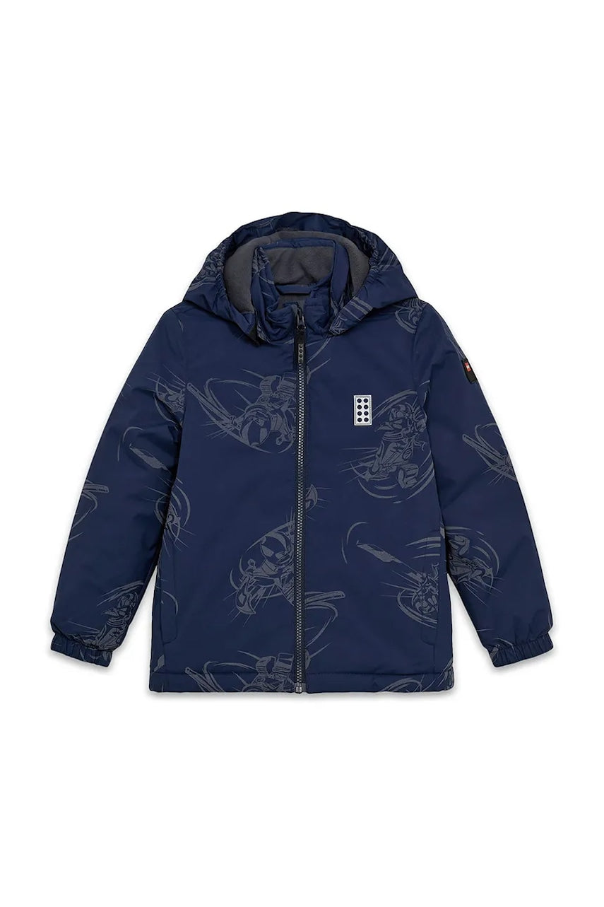 Otroška jakna Lego LWJAD 602 mornarsko modra barva, 11010810