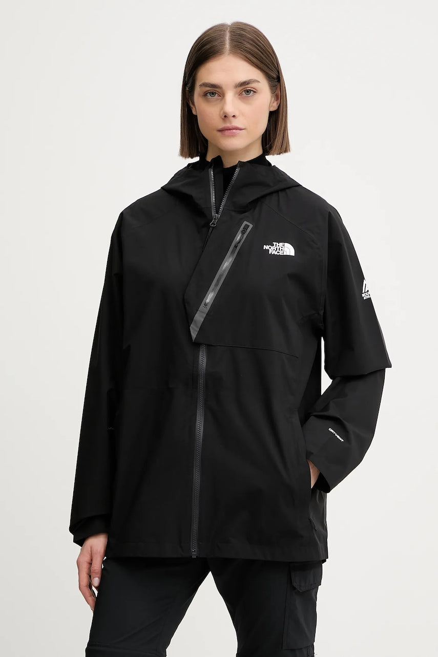 Kišna jakna The North Face Ma Waterproof Jacket za žene, boja: crna, za prijelazno razdoblje, NF0A892UJK31