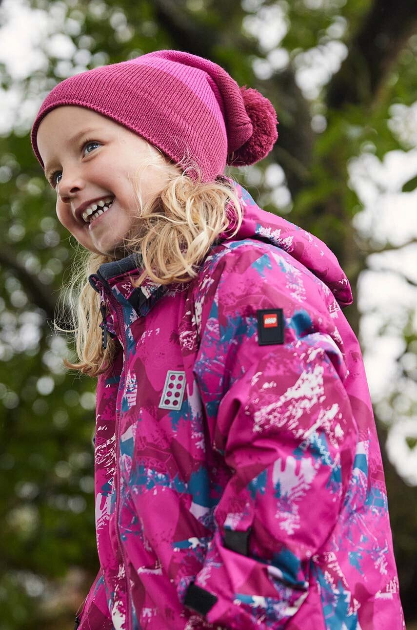 Dječja skijaška jakna Lego LWJAD 710 boja: ružičasta, 11010823