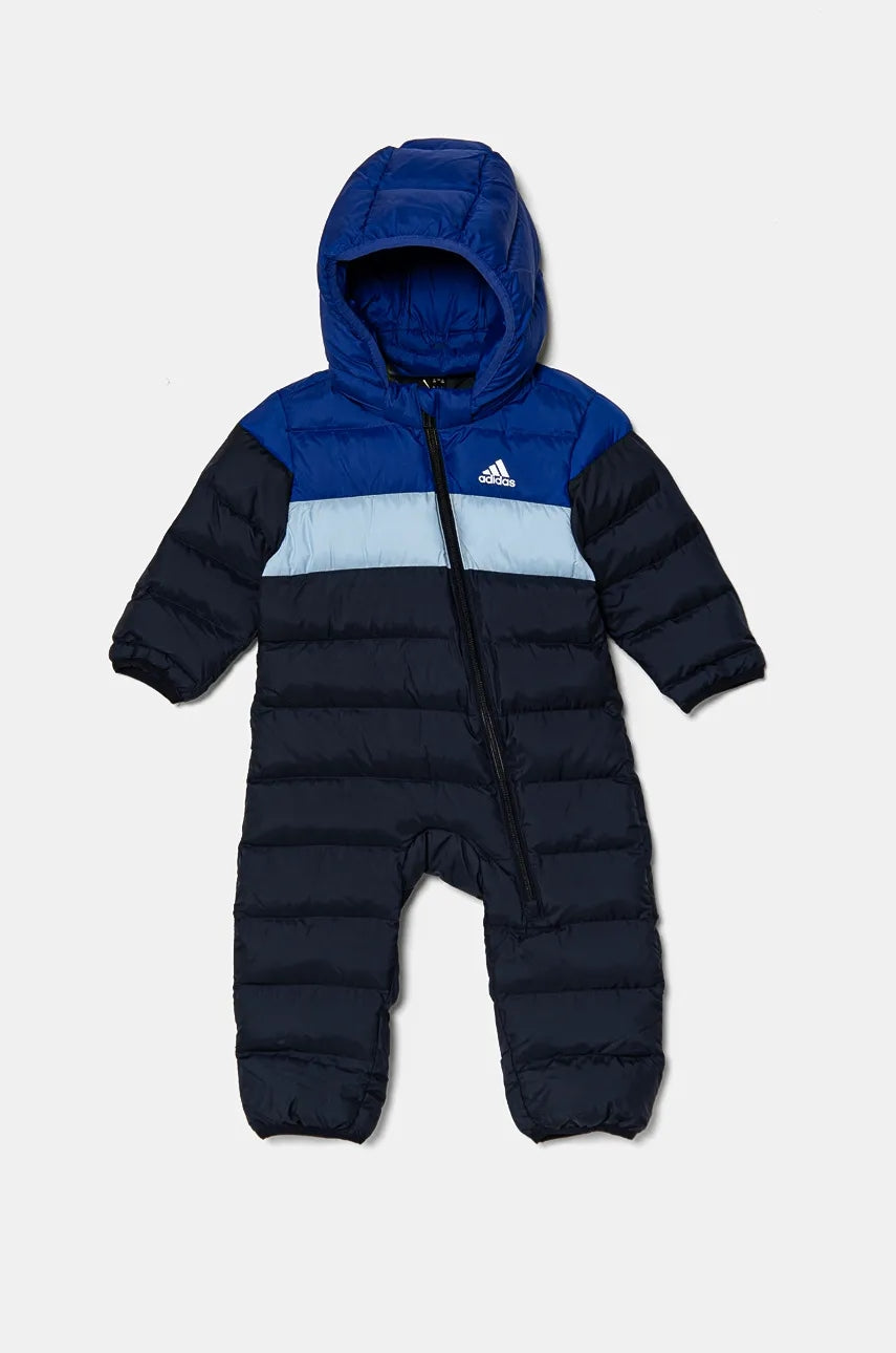 Dječji kombinezon adidas I SNOWSUIT boja: tamno plava, IV9513