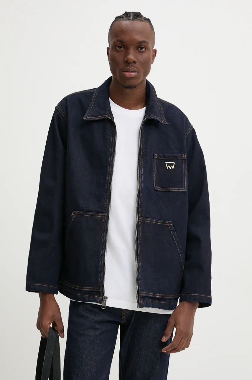 Traper jakna Levi's Levi's Skateboarding boja: tamno plava, za prijelazno razdoblje, A5732