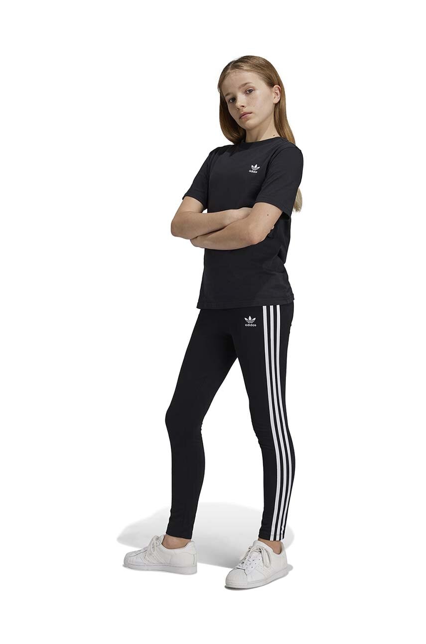 Hlače adidas Originals LEGGINGS črna barva, IY7475