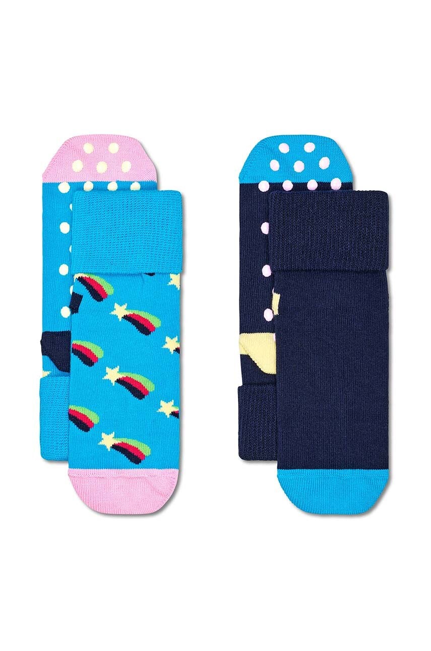 Otroške nogavice Happy Socks Kids Antislip 2-Pack Shooting Star Socks 2-pack P001481