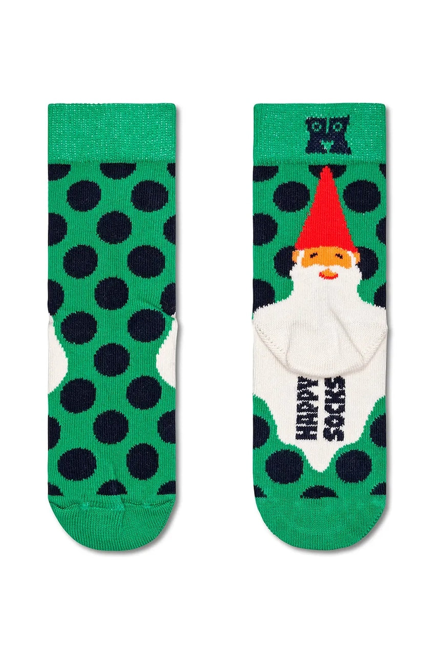 Dječje čarape Happy Socks Kids Santas Beard Sock boja: zelena, P000289