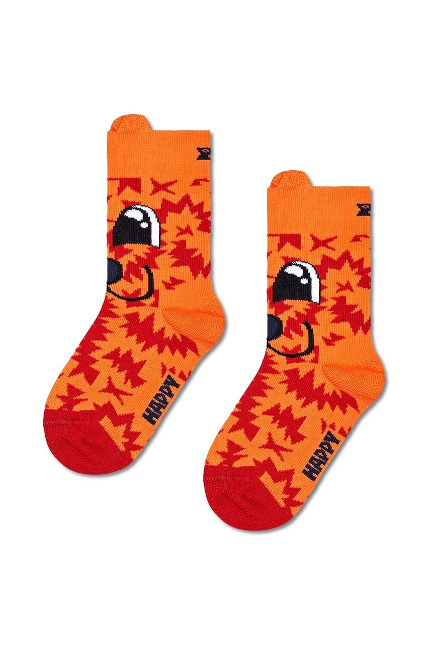 Otroške nogavice Happy Socks Kids Fox Sock oranžna barva, P001436