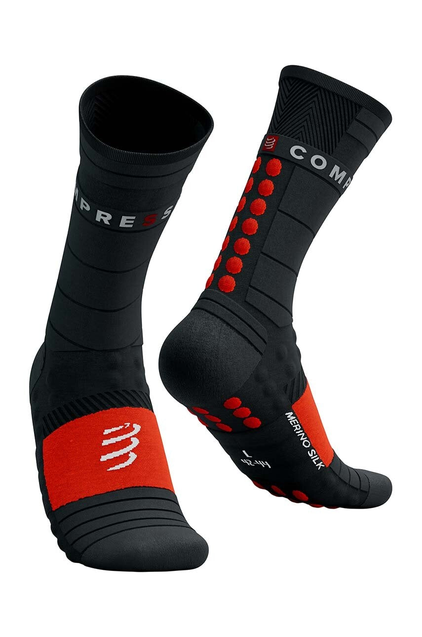 Nogavice Compressport Pro Racing Socks Winter Run SCRU2039