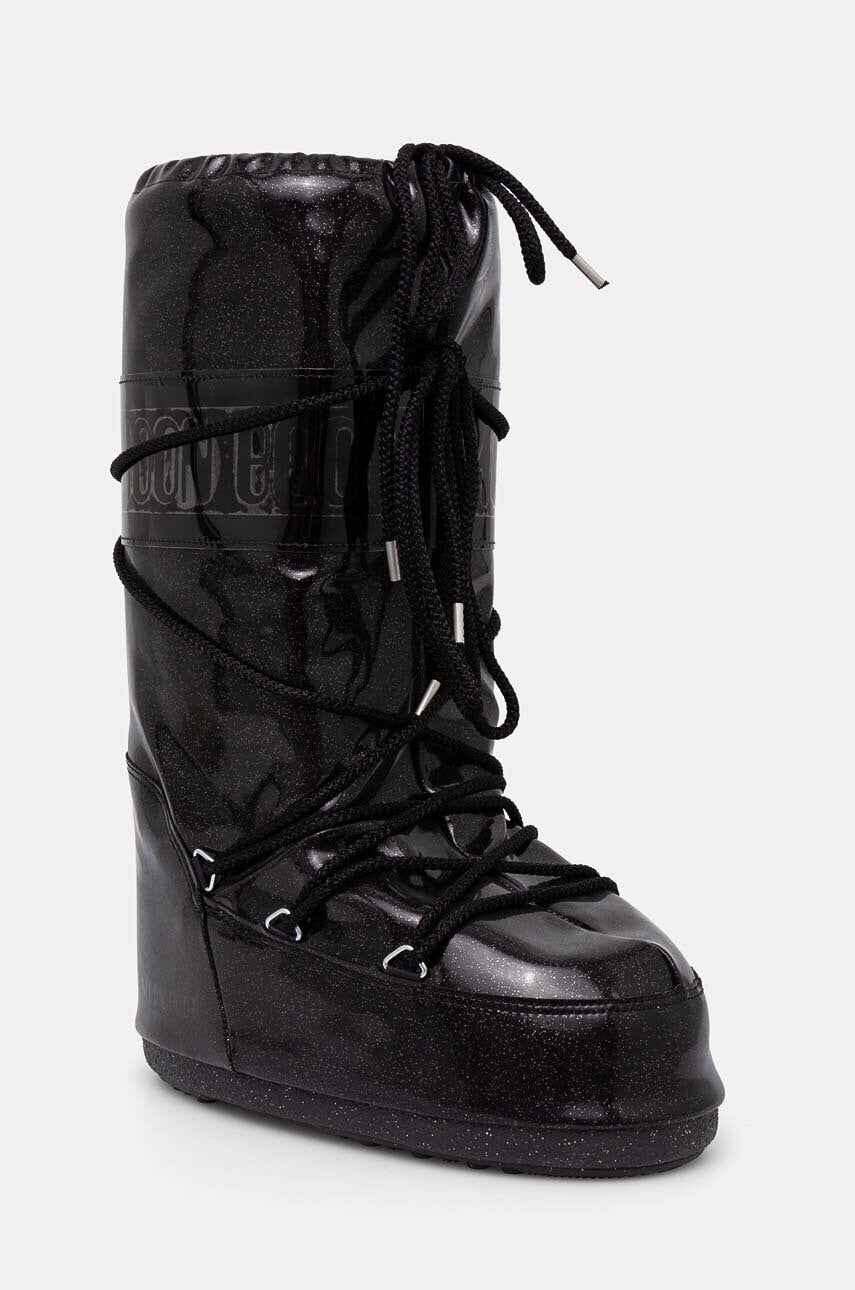 Snežke Moon Boot MB ICON GLITTER črna barva, 80D1402850 N001