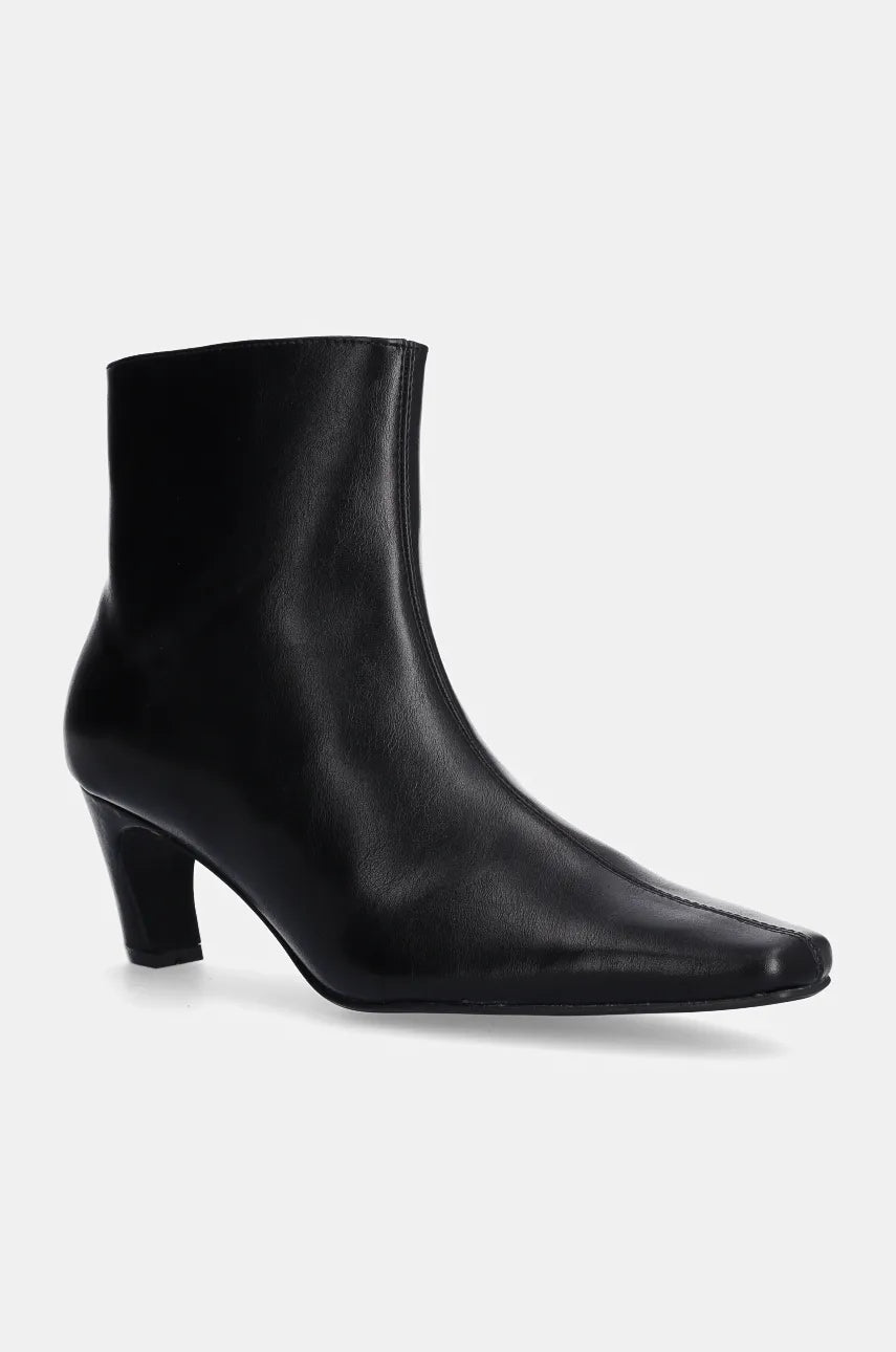 Gležnjače Bianco BIACLARA za žene, boja: crna, s debelom potpeticom, sa srednje toplom podstavom, 11261452