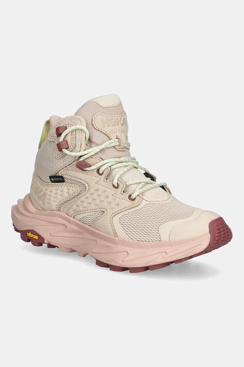 Cipele Hoka Anacapa 2 GTX boja: smeđa, sa srednje toplom podstavom, 1142831F