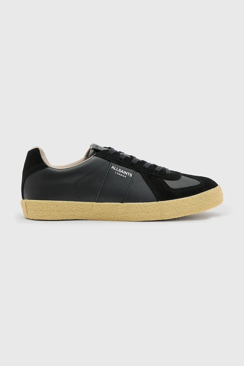 Kožne tenisice AllSaints Jaimee Sneaker boja: crna, W069FB