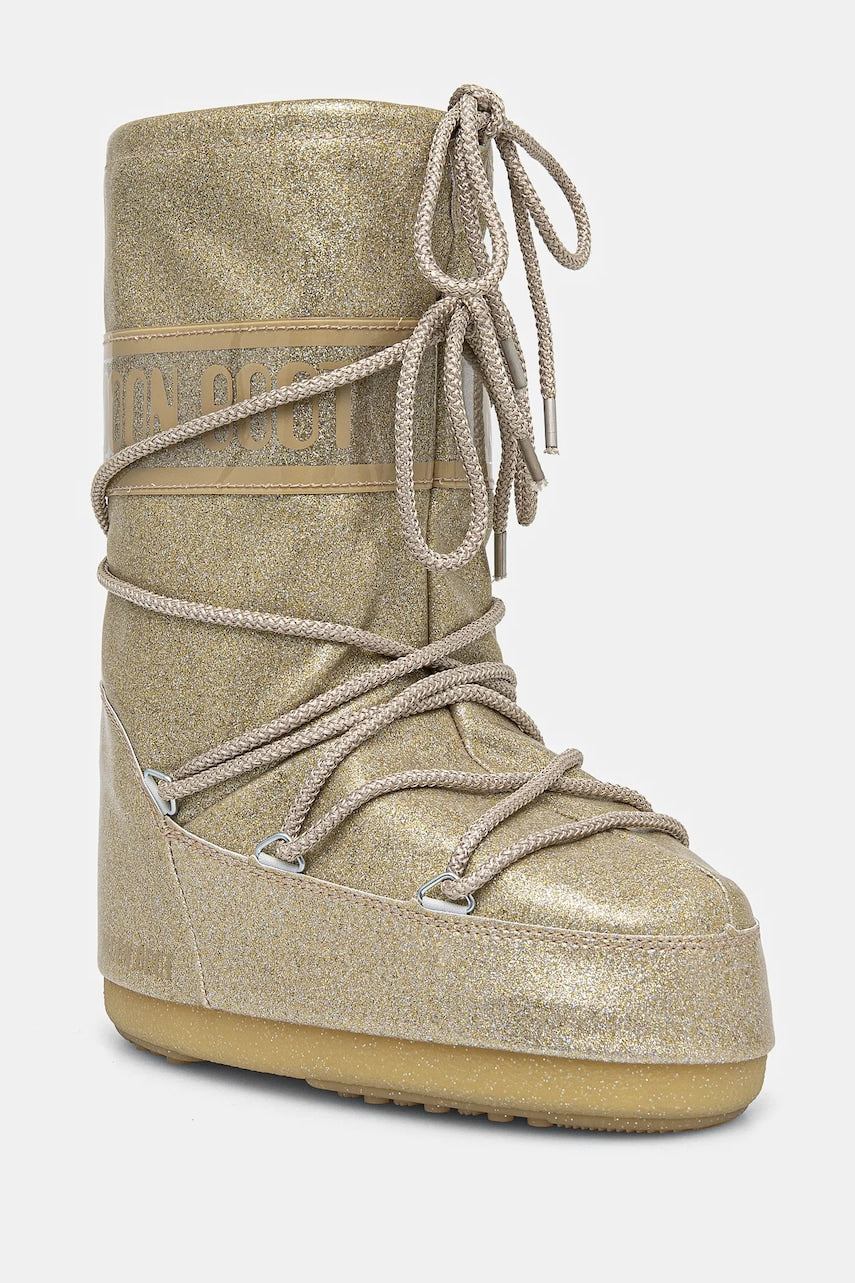 Dječje cipele za snijeg Moon Boot ICON GLITTER boja: zlatna, 80D1402850