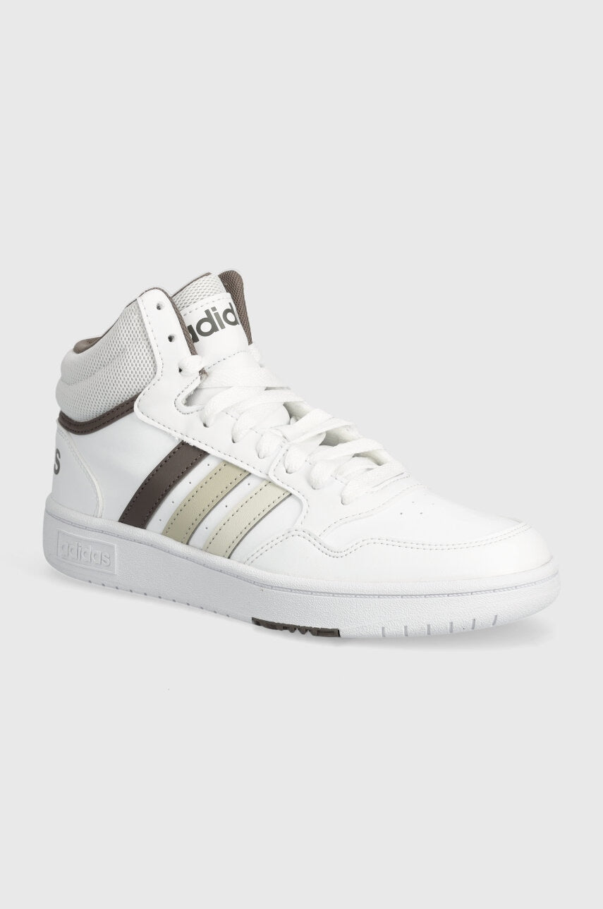 Otroške superge adidas Originals HOOPS 3.0 MID bela barva, IH7894
