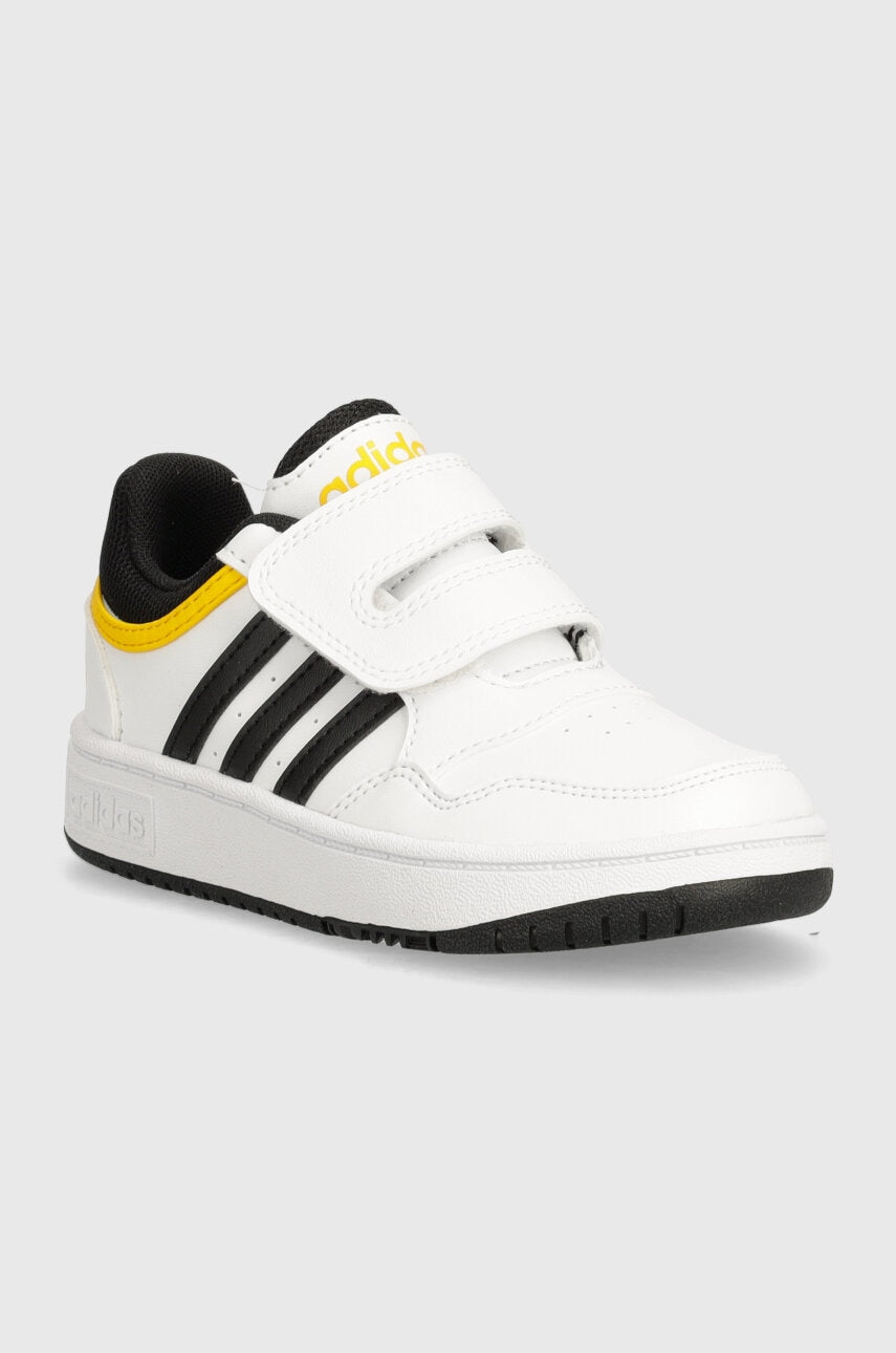 Otroške superge adidas Originals HOOPS 3.0 CF bela barva, IH7900