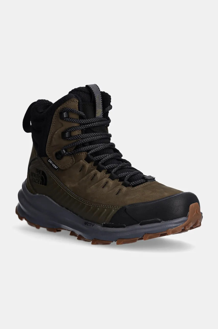 Cipele The North Face Vectiv Fastpack Insulated za muškarce, boja: zelena, s toplom podstavom, NF0A8AEVWMB1