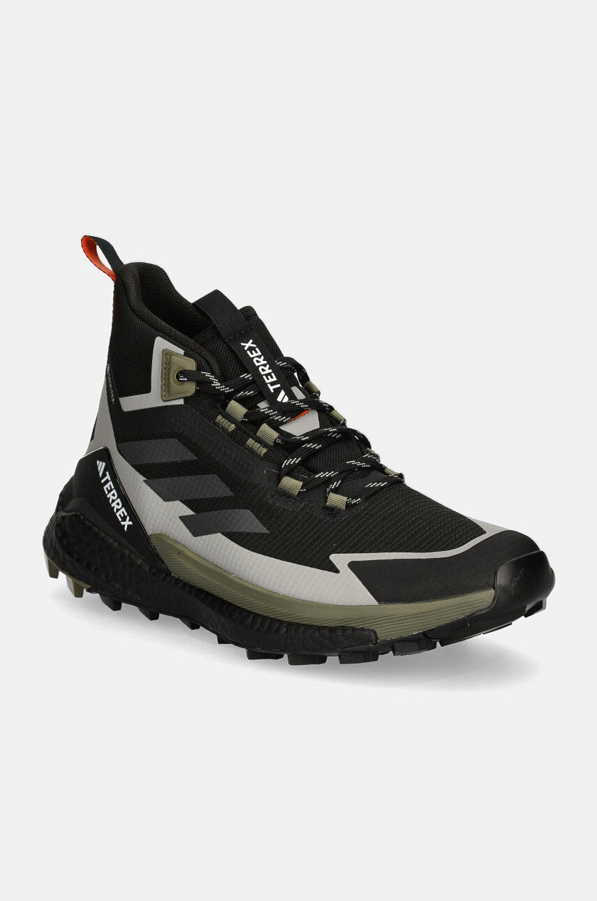 Cipele adidas TERREX Free Hiker 2 Gore-Tex za muškarce, boja: crna, sa srednje toplom podstavom, IH3526