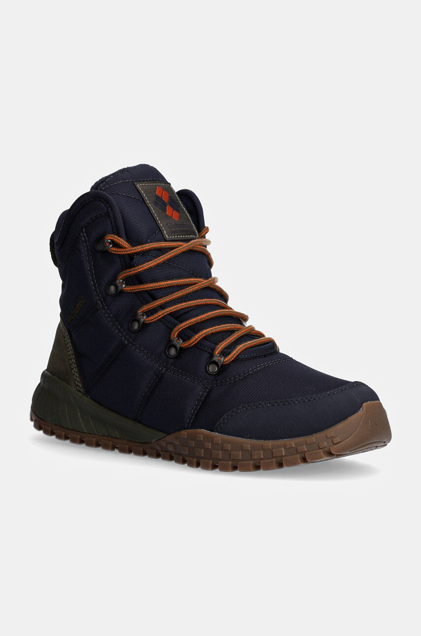Cipele Columbia Fairbanks za muškarce, boja: tamno plava, s toplom podstavom, 2100831