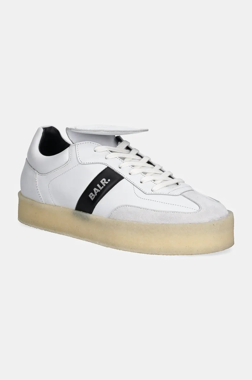 Kožne tenisice BALR. GOTG Retro Sneaker boja: bijela, B1511.1048