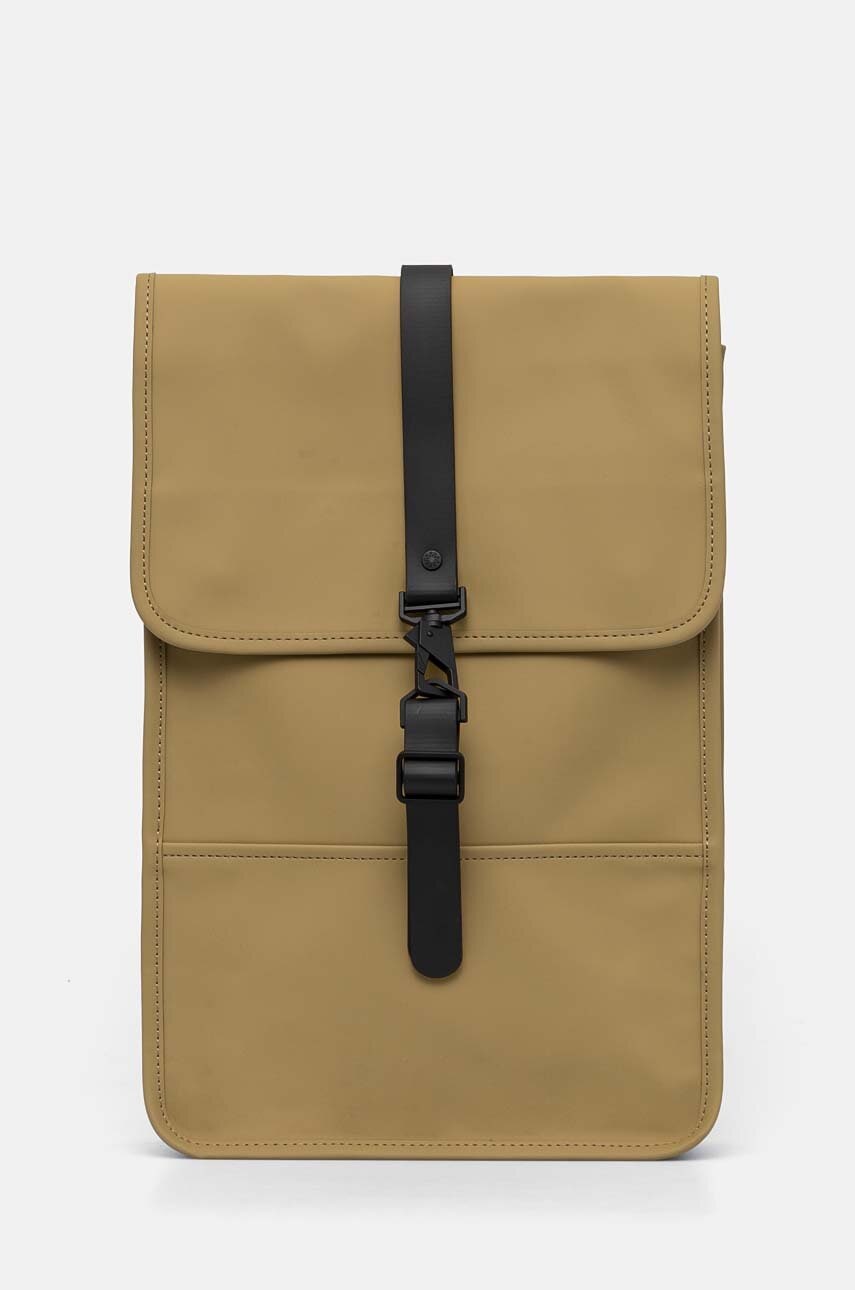 Ruksak Rains Backpack Mini W3 boja: zelena, veliki, bez uzorka, 13020-44