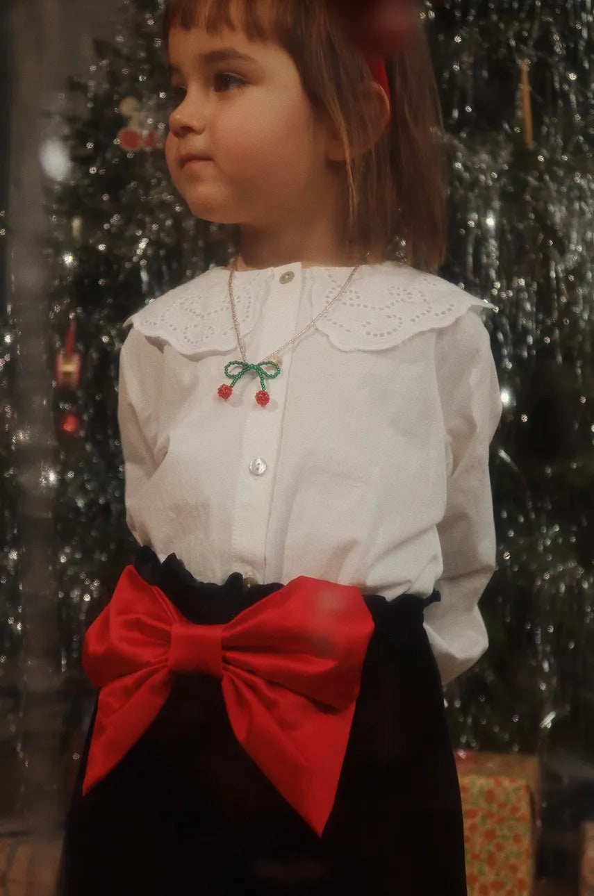 Dječja suknja Konges Sløjd GIA SKIRT GRS boja: crna, mini, širi se prema dolje, KS101985