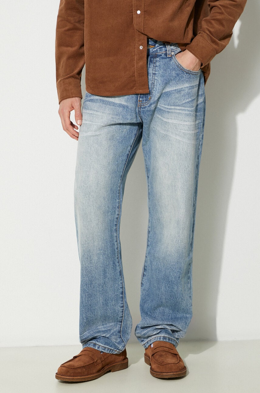 Traperice Billionaire Boys Club Astro Selvedge Denim Pants za muškarce, B24216