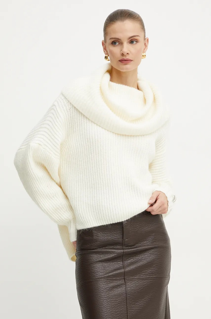 Džemper s dodatkom mohera Pinko boja: bež, topli, 104493 A282