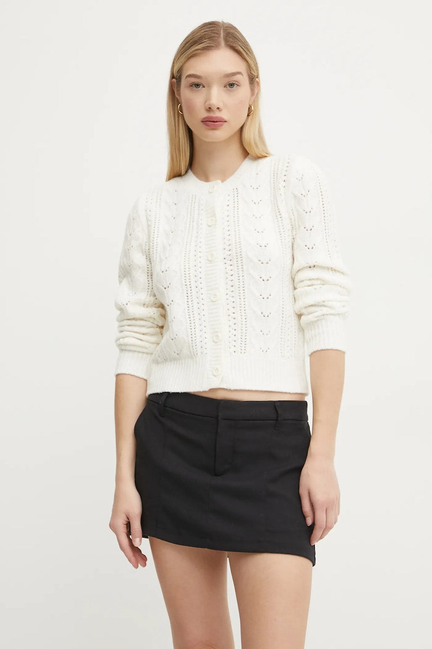 Kardigan Hollister Co. za žene, boja: bež, topli, KI350-4253