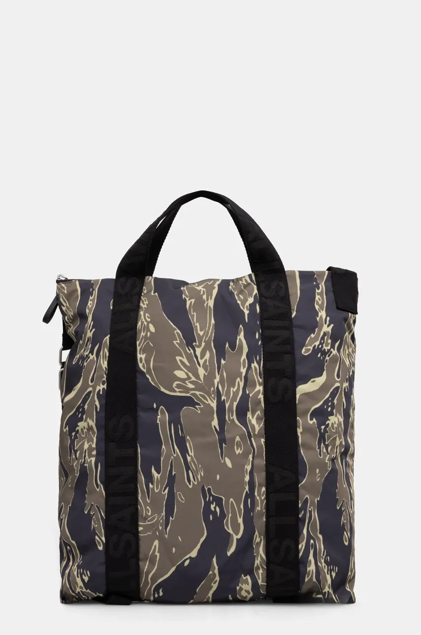 Nahrbtnik AllSaints KEI BACKPACK moški, zelena barva, M011XB