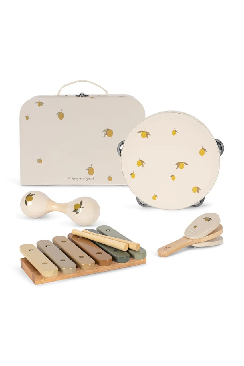 Otroška igrača Konges Sløjd MUSIC SET LEMON GLOSSY FSC KS104062
